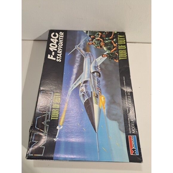 NOB Monogram 5444 1:48 Scale NAM F-104C Starfighter Airplane Model Kit - Picture 6 of 10